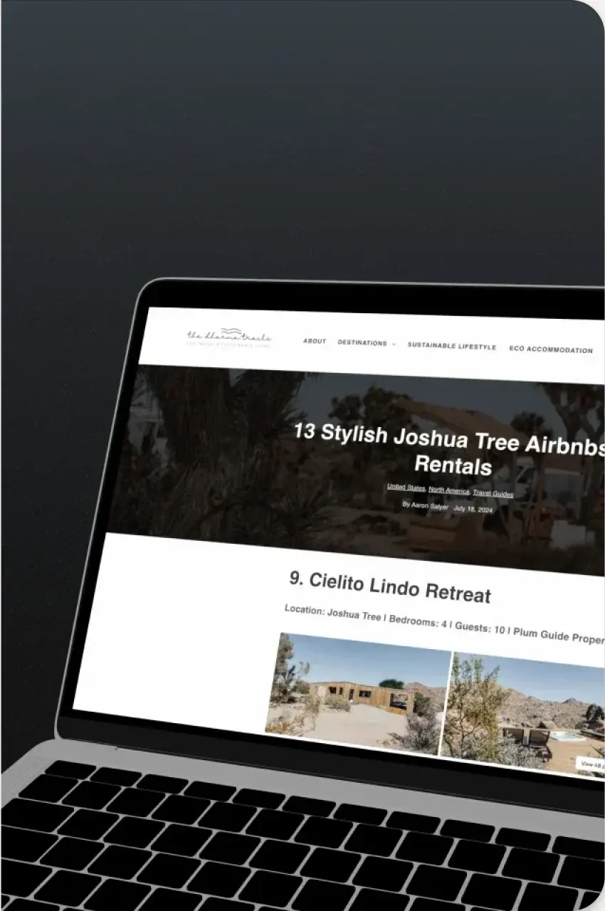 The Dharma Trails feature: 13 Stylish Joshua Tree Airbnbs